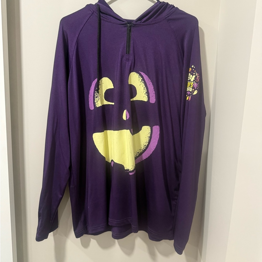 Purple Kids Hoodie with Smiley Face